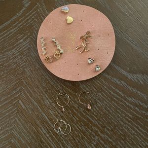 Earrings for kids, costume jewelry.